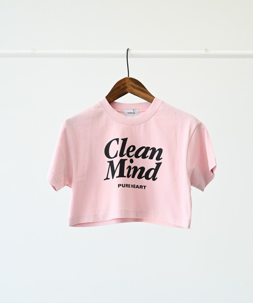 undeny.(アンディニ-)の「アンディニー Clean Mind ショート Tシャツ(Tシャツ/カットソー・キッズ・ピンク/ホワイト/ベージュ系その他・XL/L/M)」の9枚目の写真