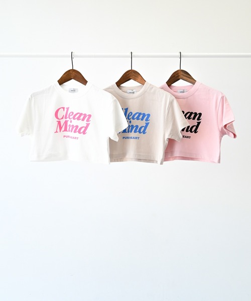 undeny.(アンディニ-)の「アンディニー Clean Mind ショート Tシャツ(Tシャツ/カットソー・キッズ・ピンク/ホワイト/ベージュ系その他・XL/L/M)」の17枚目の写真