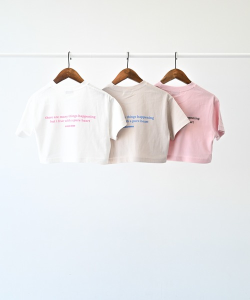 undeny.(アンディニ-)の「アンディニー Clean Mind ショート Tシャツ(Tシャツ/カットソー・キッズ・ピンク/ホワイト/ベージュ系その他・XL/L/M)」の18枚目の写真