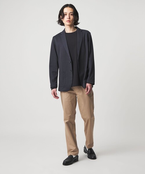 A DAY IN THE LIFE UNITED ARROWS（アデイインザライフユナイテッドアローズ）の「メランジ カルゼ ジャージー カーディガンジャケット＜A DAY IN THE LIFE＞（カーディガン/ボレロ・メンズ・ネイビー/ダークグレー/モカ・L/S/M）」の6枚目の写真