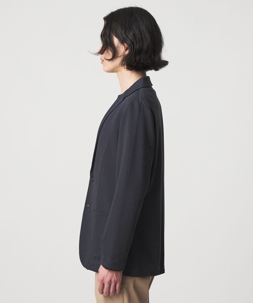 A DAY IN THE LIFE UNITED ARROWS（アデイインザライフユナイテッドアローズ）の「メランジ カルゼ ジャージー カーディガンジャケット＜A DAY IN THE LIFE＞（カーディガン/ボレロ・メンズ・ネイビー/ダークグレー/モカ・L/S/M）」の11枚目の写真