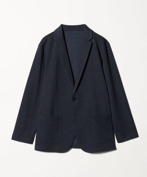 A DAY IN THE LIFE UNITED ARROWS（アデイインザライフユナイテッドアローズ）の「メランジ カルゼ ジャージー カーディガンジャケット＜A DAY IN THE LIFE＞（カーディガン/ボレロ・メンズ・ネイビー/ダークグレー/モカ・L/S/M）」の13枚目の写真