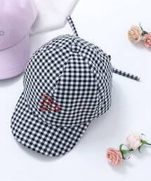 apres les cours | 【UVカット/接触冷感】後ろリボンロゴ刺繍キャップ(キャップ)