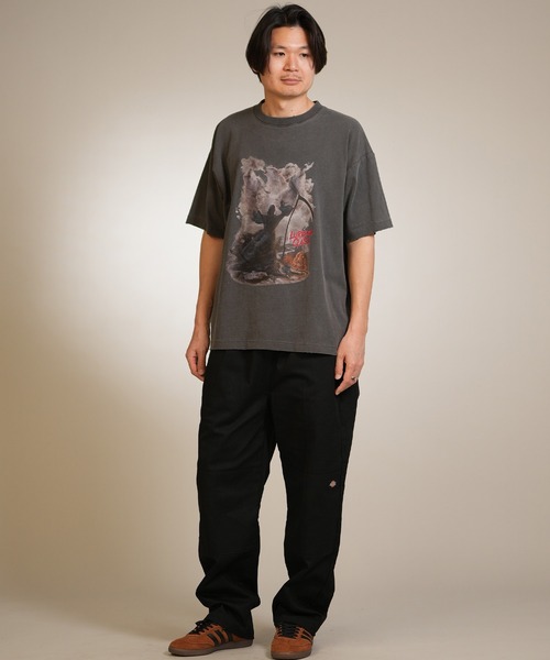 LURKING CLASS(ラーキングクラス)の「【ムラサキスポーツ限定】LURKING CLASS/ラーキングクラス 半袖 Tシャツ フロントプリント ST26STM10(Tシャツ/カットソー・メンズ・ブラック・XL/L/M)」の4枚目の写真