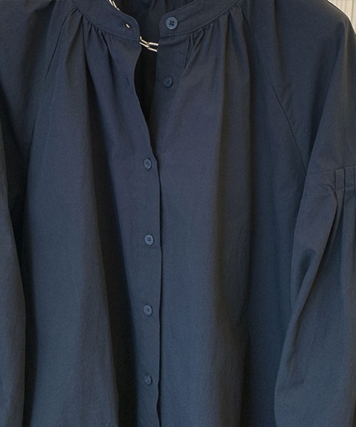 Flugge(フラッジー)の「ボリュームスリーブシャツブラウス(シャツ/ブラウス・レディース・ブラック/ホワイト・LARGE/MEDIUM)」の5枚目の写真