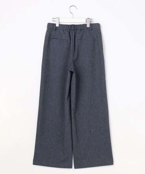 J.PRESS(ジェイプレス)の「【セット着用可】リネンバイオシャンブレー ワイド パンツ(その他パンツ・レディース・ネイビー系/ブラウン系/ベージュ系・11/9/7)」の15枚目の写真