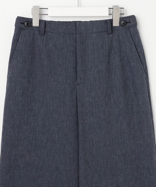 J.PRESS(ジェイプレス)の「【セット着用可】リネンバイオシャンブレー ワイド パンツ(その他パンツ・レディース・ネイビー系/ブラウン系/ベージュ系・11/9/7)」の16枚目の写真
