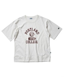 DISCUS ATHLETIC（ディスカス　アスレチック）の「DISCUS ATHLETIC ディスカス アスレティック USAコットンヘビープリントスウェットTシャツ（Tシャツ/カットソー）」