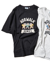 DISCUS ATHLETIC（ディスカス　アスレチック）の「DISCUS ATHLETIC ディスカス アスレティック USAコットンヘビープリントスウェットTシャツ（Tシャツ/カットソー）」