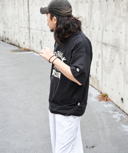 DISCUS ATHLETIC(ディスカス アスレチック)の「DISCUS ATHLETIC ディスカス アスレティック USAコットンヘビープリントスウェットTシャツ(Tシャツ/カットソー・メンズ・ネイビー/オフホワイト/ブラック/グレー・M/L/LL)」の22枚目の写真
