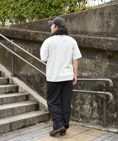 DISCUS ATHLETIC(ディスカス アスレチック)の「DISCUS ATHLETIC ディスカス アスレティック USAコットンヘビープリントスウェットTシャツ(Tシャツ/カットソー・メンズ・ネイビー/オフホワイト/ブラック/グレー・M/L/LL)」の17枚目の写真