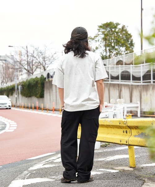 DISCUS ATHLETIC(ディスカス アスレチック)の「DISCUS ATHLETIC ディスカス アスレティック USAコットンヘビープリントスウェットTシャツ(Tシャツ/カットソー・メンズ・ネイビー/オフホワイト/ブラック/グレー・M/L/LL)」の11枚目の写真