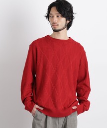 NANO universe | ハイツイストテクスチャーニット(ニット/セーター)