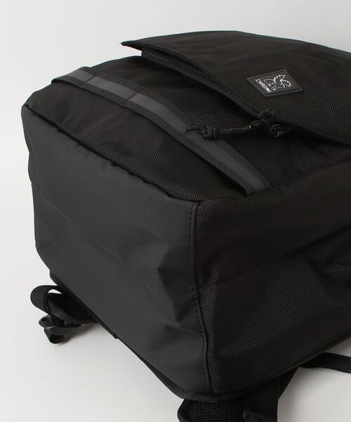 CHROME（クローム）の「［ CHROME / クローム ］EXTLEK 24L PACK BK_BLACK / エクストレック 24リットル パック ブラック 耐水 24L バックパック 14インチPC収納（バックパック/リュック・メンズ・ブラック・FREE）」の13枚目の写真