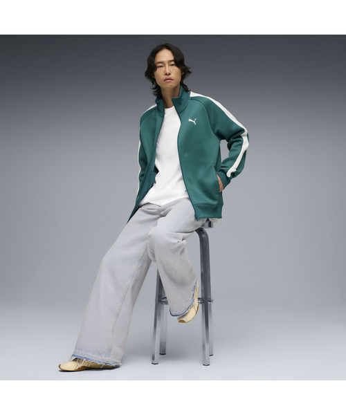 PUMA(プーマ)の「PUMA プーマ メンズ T7 オールウェイズ オン トラック ジャケット DK(ジャージ・メンズ・ブラック系その他/レッド・MEDIUM/LARGE/SMALL/XX-LARGE/X-LARGE)」の11枚目の写真