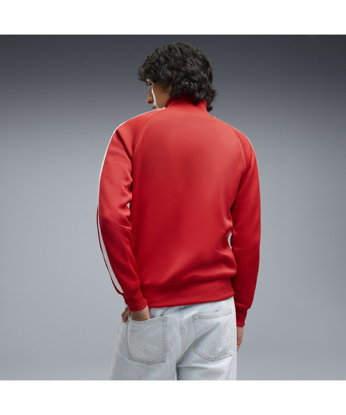 PUMA(プーマ)の「PUMA プーマ メンズ T7 オールウェイズ オン トラック ジャケット DK(ジャージ・メンズ・ブラック系その他/レッド・MEDIUM/LARGE/SMALL/XX-LARGE/X-LARGE)」の6枚目の写真