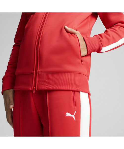 PUMA(プーマ)の「PUMA プーマ メンズ T7 オールウェイズ オン トラック ジャケット DK(ジャージ・メンズ・ブラック系その他/レッド・MEDIUM/LARGE/SMALL/XX-LARGE/X-LARGE)」の5枚目の写真