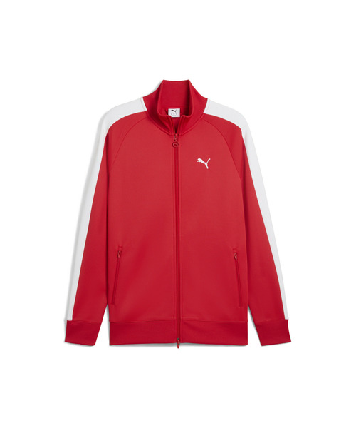 PUMA(プーマ)の「PUMA プーマ メンズ T7 オールウェイズ オン トラック ジャケット DK(ジャージ・メンズ・ブラック系その他/レッド・MEDIUM/LARGE/SMALL/XX-LARGE/X-LARGE)」の4枚目の写真