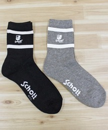 schott（ショット）の「HIGT-SOCKS STENCIL BULLDOG/2足セット（ソックス/靴下）」