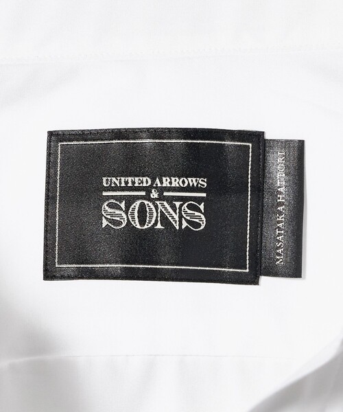 UNITED ARROWS & SONS（ユナイテッドアローズアンドサンズ）の「＜UNITED ARROWS & SONS by MASATAKA HATTORI＞REG SHIRT/シャツ（シャツ/ブラウス・メンズ・ホワイト・39cm/38cm/43cm/42cm/40cm/41cm）」の8枚目の写真
