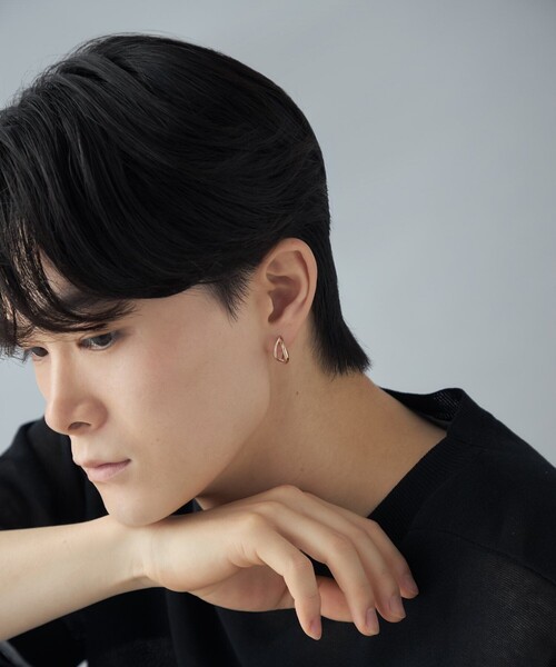Jouete(ジュエッテ)の「ピアス クロス(ピアス(両耳用)・レディース・ピンクゴールド・FREE)」の6枚目の写真