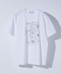 【City Ambient Products別注】佐伯 ゆう子: アート Tシャツ