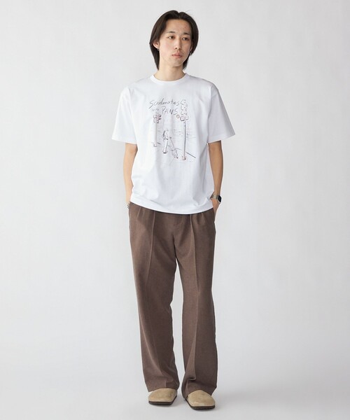 City Ambient Products(シティアンビエントプロダクツ)の「【City Ambient Products別注】佐伯 ゆう子: アート Tシャツ(Tシャツ/カットソー・メンズ・ホワイト/ライトホワイト・MEDIUM/LARGE/X-LARGE)」の15枚目の写真