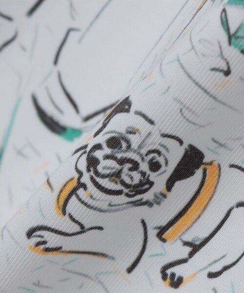 City Ambient Products(シティアンビエントプロダクツ)の「【City Ambient Products別注】佐伯 ゆう子: アート Tシャツ(Tシャツ/カットソー・メンズ・ホワイト/ライトホワイト・MEDIUM/LARGE/X-LARGE)」の21枚目の写真
