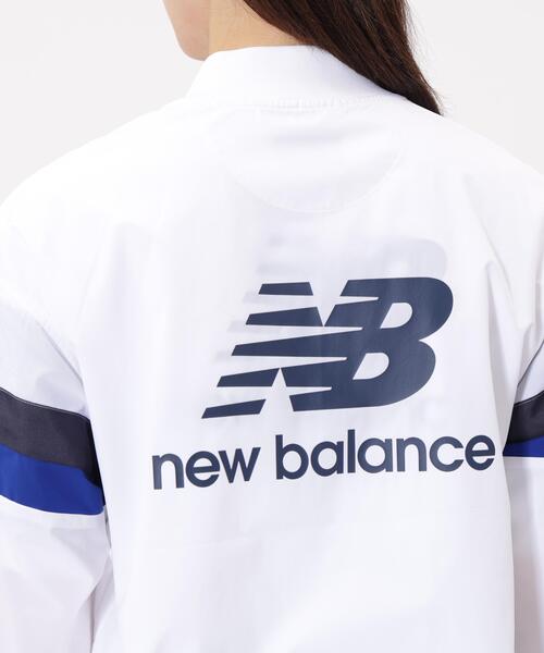 New Balance Golf(ニューバランスゴルフ)の「【new balance golf】リブカラーブルゾン (WOMENS)(ブルゾン・レディース・ホワイト/ブルー系その他2・LARGE/SMALL/MEDIUM)」の5枚目の写真