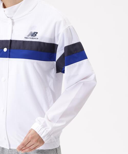 New Balance Golf(ニューバランスゴルフ)の「【new balance golf】リブカラーブルゾン (WOMENS)(ブルゾン・レディース・ホワイト/ブルー系その他2・LARGE/SMALL/MEDIUM)」の7枚目の写真