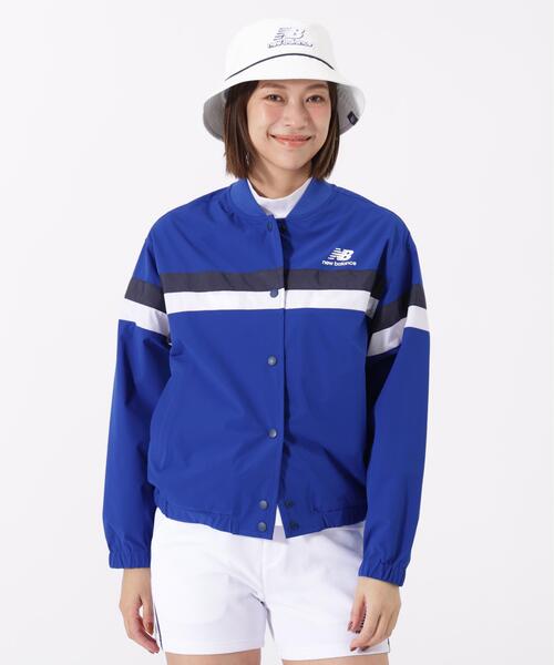 New Balance Golf(ニューバランスゴルフ)の「【new balance golf】リブカラーブルゾン (WOMENS)(ブルゾン・レディース・ホワイト/ブルー系その他2・LARGE/SMALL/MEDIUM)」の16枚目の写真