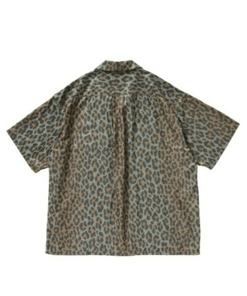 MAGIC NUMBER(マジック ナンバー)の「【MAGIC NUMBER】RAYON TWILL LEOPARD OPEN CALLOR SHIRT(シャツ/ブラウス・メンズ・ブラック/ブラウン・LARGE/MEDIUM)」の4枚目の写真