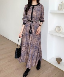 COCOMOMO（ココモモ）の「長袖ワンピース（ワンピース）」