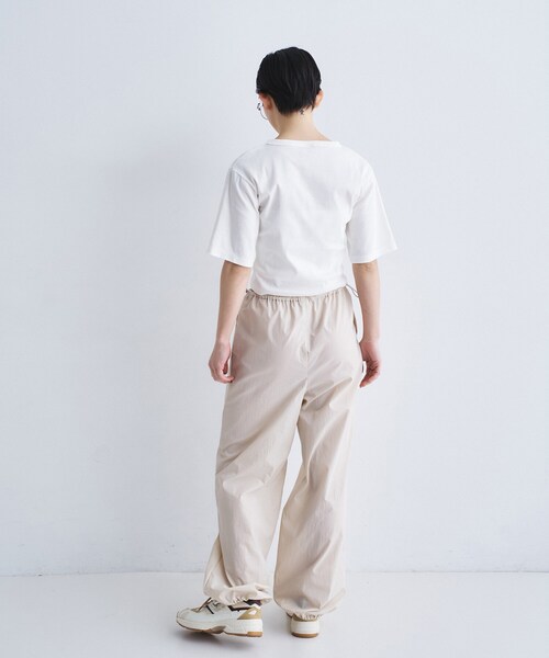 CODE A（コードエー）の「drawcord utility pants（その他パンツ・レディース・チャコール/ベージュ系その他5・38/36）」の6枚目の写真