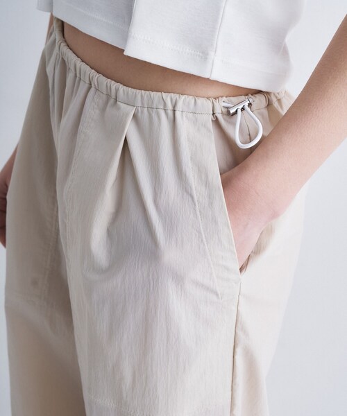 CODE A（コードエー）の「drawcord utility pants（その他パンツ・レディース・チャコール/ベージュ系その他5・38/36）」の7枚目の写真