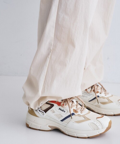 CODE A（コードエー）の「drawcord utility pants（その他パンツ・レディース・チャコール/ベージュ系その他5・38/36）」の8枚目の写真