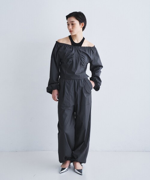 CODE A（コードエー）の「drawcord utility pants（その他パンツ・レディース・チャコール/ベージュ系その他5・38/36）」の14枚目の写真