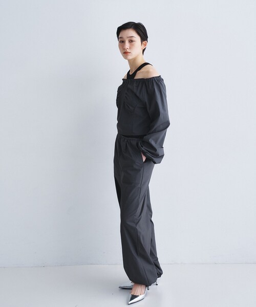 CODE A（コードエー）の「drawcord utility pants（その他パンツ・レディース・チャコール/ベージュ系その他5・38/36）」の15枚目の写真