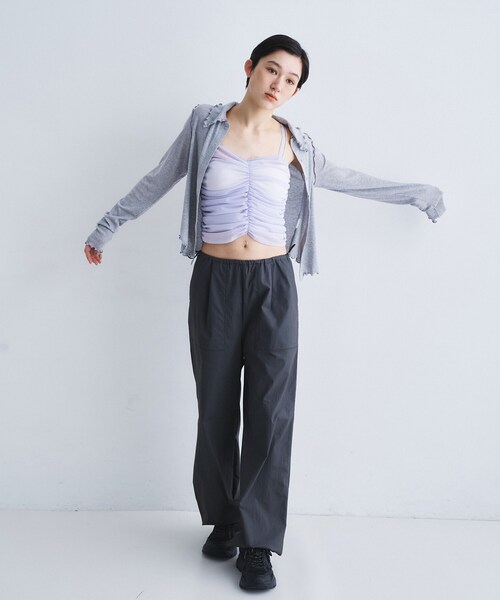 CODE A（コードエー）の「drawcord utility pants（その他パンツ・レディース・チャコール/ベージュ系その他5・38/36）」の17枚目の写真