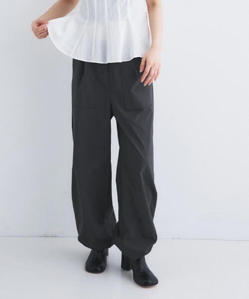 CODE A（コードエー）の「drawcord utility pants（その他パンツ・レディース・チャコール/ベージュ系その他5・38/36）」の20枚目の写真