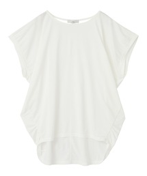 Julier Yoga and Relax | Julier マイクロ天竺ドレープトップス(Tシャツ/カットソー)