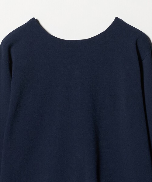 A DAY IN THE LIFE UNITED ARROWS（アデイインザライフユナイテッドアローズ）の「フェイクパールボタン 2WAY Vネックニット ‐ウォッシャブル‐＜A DAY IN THE LIFE＞（ニット/セーター・レディース・ネイビー/ライトグレー/ライトブルー/オリーブ・FREE）」の21枚目の写真