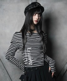 LAZYSLAY（レイジースレイ）の「サイドカットオフショルダー（Tシャツ/カットソー）」