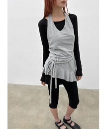 3rdSpring（サードスプリング）の「[MADE] メルティ2WAYストリングホルターミニワンピース（ワンピース）」