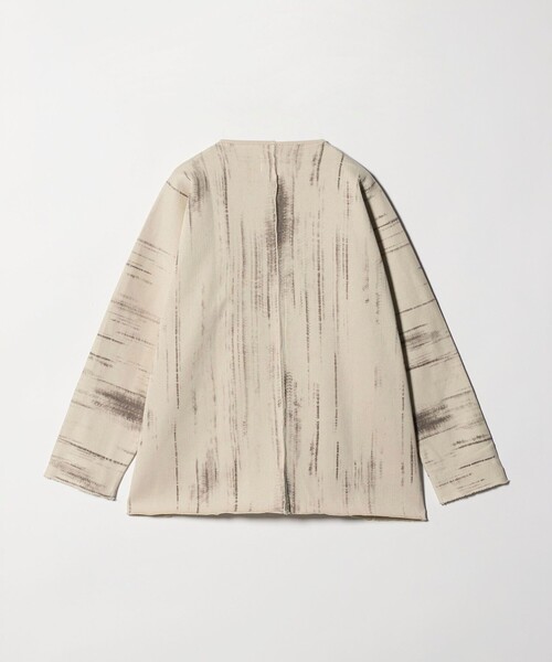 MAGIC STICK（マジックスティック）の「＜MAGIC STICK＞MATRIX RIB ロングスリーブ Tシャツ（Tシャツ/カットソー・メンズ・オフホワイト・L/M）」の2枚目の写真
