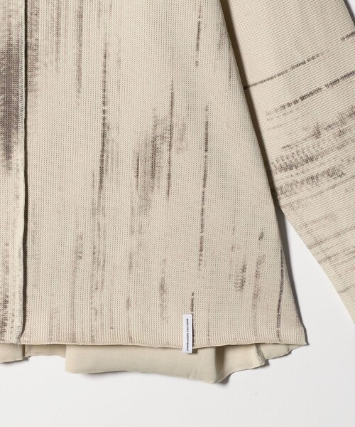 MAGIC STICK（マジックスティック）の「＜MAGIC STICK＞MATRIX RIB ロングスリーブ Tシャツ（Tシャツ/カットソー・メンズ・オフホワイト・L/M）」の5枚目の写真