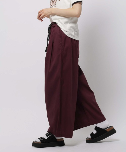 niko and...（ニコアンド）の「DRYイージーワイドパンツ（その他パンツ・レディース・チャコール/ブルー/ボルドー/ベージュ・MEDIUM/LARGE）」の17枚目の写真