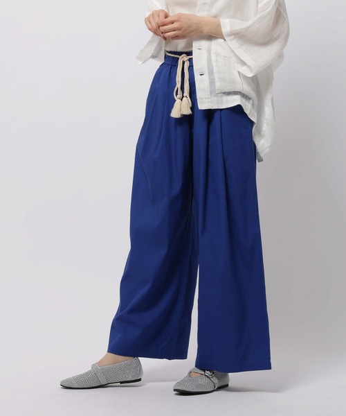 niko and...（ニコアンド）の「DRYイージーワイドパンツ（その他パンツ・レディース・チャコール/ブルー/ボルドー/ベージュ・MEDIUM/LARGE）」の21枚目の写真