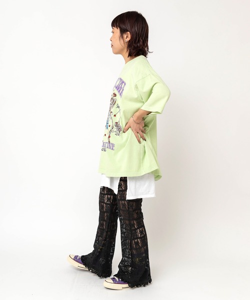 RNA(アールエヌエー)の「R4473 レースフレアパンツ(その他パンツ・レディース・グリーン/ホワイト/ブラック・MEDIUM)」の16枚目の写真