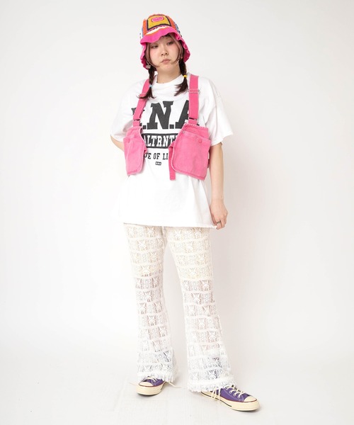 RNA(アールエヌエー)の「R4473 レースフレアパンツ(その他パンツ・レディース・グリーン/ホワイト/ブラック・MEDIUM)」の12枚目の写真